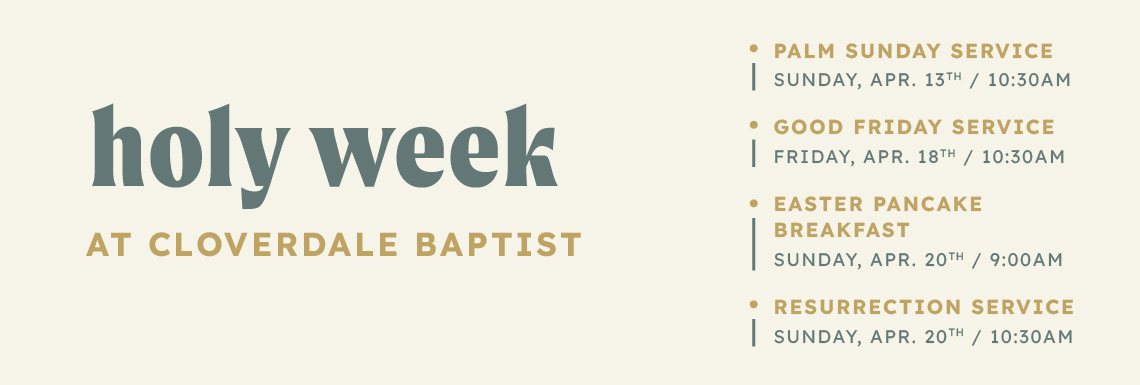 Holy Week