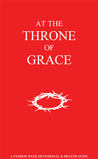 Preview of At The Throne of Grace - Devotional Booklet